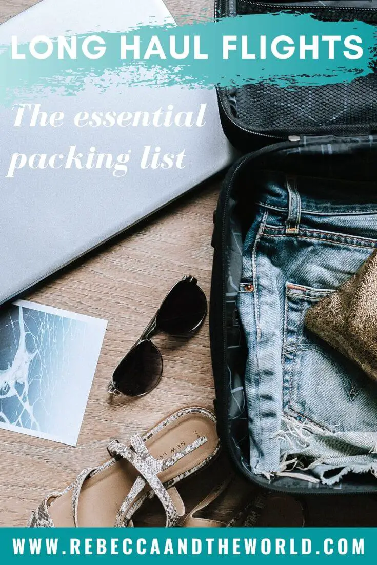 Long Flight Travel Essentials - Travel Packing Guide